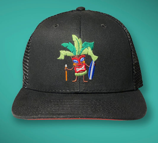 Walley Nugget's Hat-Adult-Black & Red