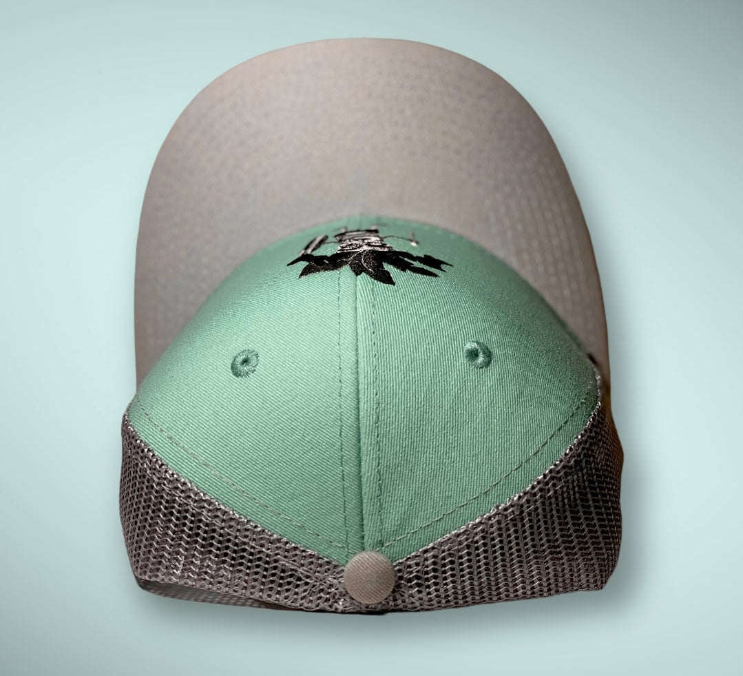 Walley Nugget's Hat-Adult-Sea Foam Green-Gray